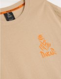 DIVERSE EXTREME TEAM - DAKAR RALLY KOSZULKA (T-SHIRT) DKR DES 0224 KOLOR BEŻ ROZMIAR XXL