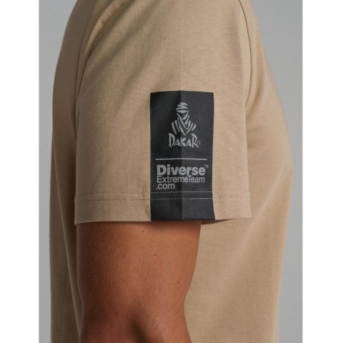 DIVERSE EXTREME TEAM - DAKAR RALLY KOSZULKA (T-SHIRT) DKR DES 0224 KOLOR BEŻ ROZMIAR M DIVERSE EXTREME TEAM - DAKAR RALLY KOSZULKA (T-SHIRT) DKR DES 0224 KOLOR BEŻ ROZMIAR M