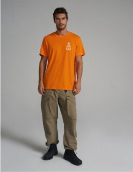 DIVERSE EXTREME TEAM - DAKAR RALLY KOSZULKA (T-SHIRT) DKR DES 0224 KOLOR POMARAŃCZ ROZMIAR XXL