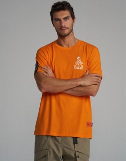 DIVERSE EXTREME TEAM - DAKAR RALLY KOSZULKA (T-SHIRT) DKR DES 0224 KOLOR POMARAŃCZ ROZMIAR XXL