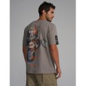 DIVERSE EXTREME TEAM - DAKAR RALLY KOSZULKA (T-SHIRT) DKR OV 0224 KOLOR SZARY ROZMIAR XXL