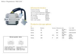 DZE REGULATOR NAPIĘCIA HONDA CB 650 '79-'82; CBX 400F '85; CBX 750F '84-'86 (31600-460-731) (ESR190)
