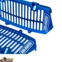 FM-PARTS OSŁONY CHŁODNICY (KRATKI) ALUMINIUM KTM/HUSQVARNA/GAS GAS '20-'25 TBI /TPI KOLOR NIEBIESKI
