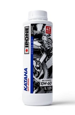 IPONE KATANA OFF ROAD 10W60 OLEJ SILNIKOWY 100% SYNTETYK 1L (ESTER, MA2) (AKC) ZASTĘPUJE 800019