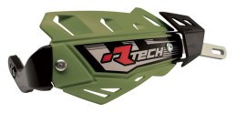 RACETECH (RTECH) OSŁONY RĄK ( HANDBARY ) YAMAHA T7 TENERE 700 '19-'24 KOLOR ZIELONY