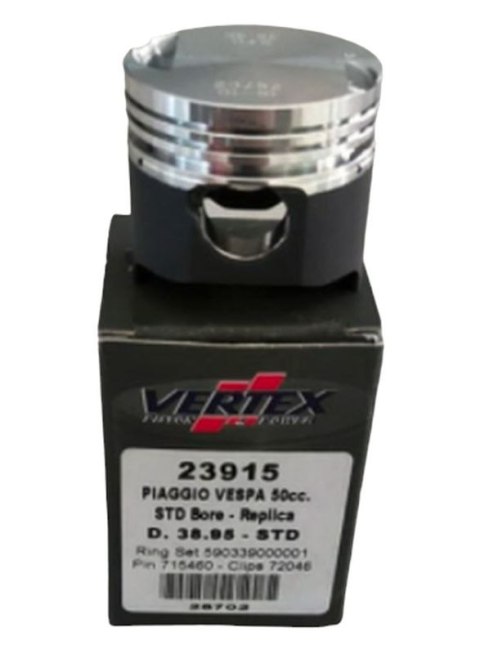 VERTEX TŁOK PIAGGIO VESPA LIBERTY 50, ZIP 50, APRILIA SCARABEO 50 (4T) (38,95MM) (STD.)