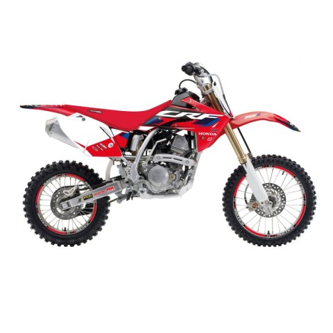 BLACKBIRD KOMPLET NAKLEJEK (OKLEIN) HONDA CRF 150 '07-'24 DREAM 5 KOLOR CZERWONY BLACKBIRD KOMPLET NAKLEJEK (OKLEIN) HONDA CRF 150 '07-'24 DREAM 5 KOLOR CZERWONY