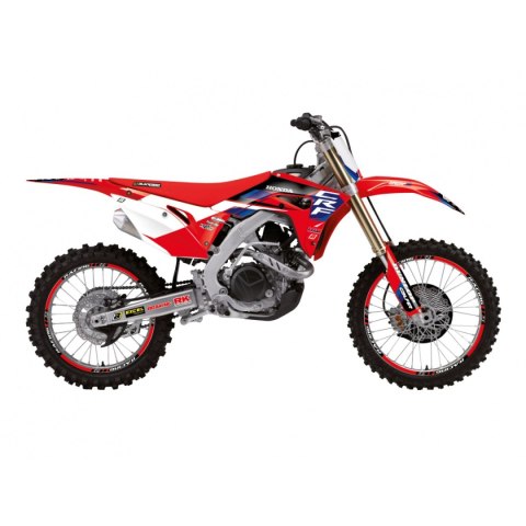 BLACKBIRD KOMPLET NAKLEJEK (OKLEIN) HONDA CRF 250R '18-'21, CRF 450R '17-'21, CRF 450X '17-'24 DREAM 5 KOLOR CZERWONY CZARNY BLACKBIRD KOMPLET NAKLEJEK (OKLEIN) HONDA CRF 250R '18-'21, CRF 450R '17-'21, CRF 450X '17-'24 DREAM 5 KOLOR CZERWONY CZARNY