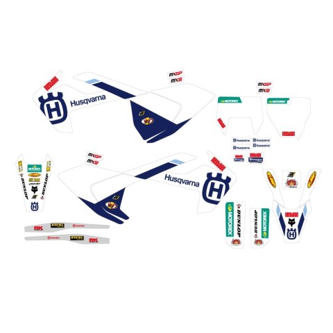 BLACKBIRD KOMPLET NAKLEJEK (OKLEIN) HUSQVARNA FC/TC '16-'18, TE/FE '17-'19 REPLICA FACTORY HUSQVARNA BLACKBIRD KOMPLET NAKLEJEK (OKLEIN) HUSQVARNA FC/TC '16-'18, TE/FE '17-'19 REPLICA FACTORY HUSQVARNA