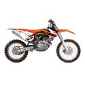 BLACKBIRD KOMPLET NAKLEJEK (OKLEIN) KTM SX/SX-F '13-'15, EXC/EXC-F '14-'16, DREAM 5 KOLOR POMARAŃCZOWY CZARNY