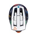 LEATT KASK ROWEROWY MTB ENDURO 4.0 (WYPINANA SZCZĘKA) V24 HELMET JUNGLE KOLOR GRANATOWY/BIAŁY ROZMIAR S (51-55 cm)