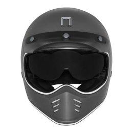 NOX PREMIUM KASK INTEGRALNY (FULL FACE) SEVENTY II SOLID KOLOR TYTANOWY MAT ROZMIAR M