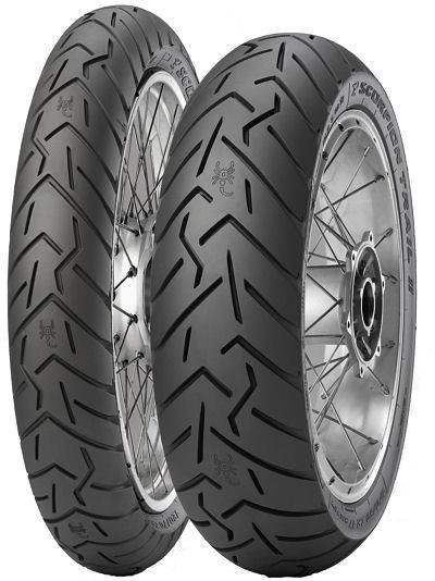 PIRELLI KOMPLET OPON (3745800/25) 90/90-21 SCORPION TRAIL II 54V TL M/C PRZÓD DOT 2025 + (2527100/25) 150/70R17 SCORPION TRAIL I