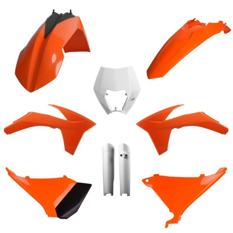 POLISPORT KOMPLET PLASTIKÓW (FULL KIT) KTM EXC/EXC-F '12-'13 W ZESTAWIE TABLICA PRZEDNIA (8666700002) I OSŁONY AMORTYZARORÓW (83 POLISPORT KOMPLET PLASTIKÓW (FULL KIT) KTM EXC/EXC-F '12-'13 W ZESTAWIE TABLICA PRZEDNIA (8666700002) I OSŁONY AMORTYZARORÓW (83