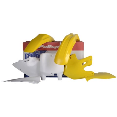 POLISPORT KOMPLET PLASTIKÓW SUZUKI RM 125/250 '99-'00 KOLOR ŻÓŁTY BIAŁY POLISPORT KOMPLET PLASTIKÓW SUZUKI RM 125/250 '99-'00 KOLOR ŻÓŁTY BIAŁY