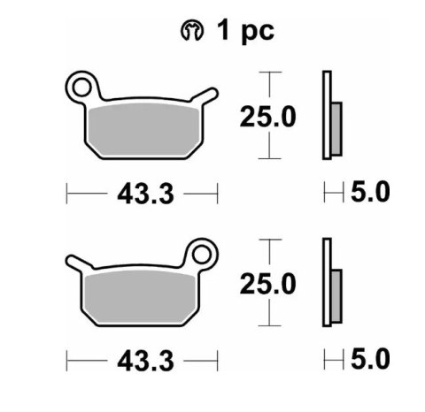 SBS KLOCKI HAMULCOWE NOWOŚĆ KH325 OFF-ROAD RACING SINTER KOLOR ZŁOTY KTM SXE -5 ELECTRIC 19- SX 50 09-, SX 65 04-08, HUSQVARNA E SBS KLOCKI HAMULCOWE NOWOŚĆ KH325 OFF-ROAD RACING SINTER KOLOR ZŁOTY KTM SXE -5 ELECTRIC 19- SX 50 09-, SX 65 04-08, HUSQVARNA E