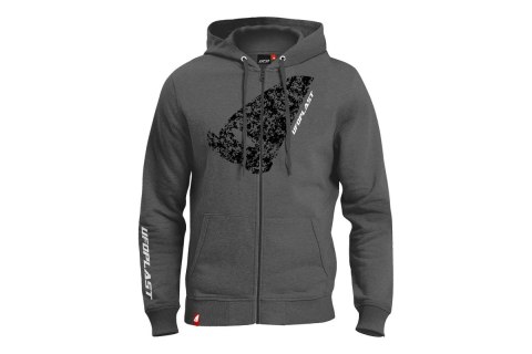 UFO BLUZA Z KAPTUREM KOLOR SZARY ROZMIAR XL 100% BAWEŁNY - KOLEKCJA 2025 UFO BLUZA Z KAPTUREM KOLOR SZARY ROZMIAR XL 100% BAWEŁNY - KOLEKCJA 2025