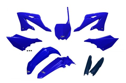 UFO KOMPLET PLASTIKÓW (FULL KIT) Z OSŁONAMI TELESKOPÓW (AMORTYZATORÓW) YAMAHA YZ 125 / 250 '22-'24 KOLOR OEM NIEBIESKI GRANATOWY UFO KOMPLET PLASTIKÓW (FULL KIT) Z OSŁONAMI TELESKOPÓW (AMORTYZATORÓW) YAMAHA YZ 125 / 250 '22-'24 KOLOR OEM NIEBIESKI GRANATOWY