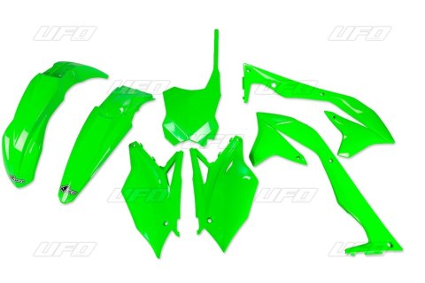 UFO KOMPLET PLASTIKÓW KAWASAKI KXF 450 '16-'17 KOLOR ZIELONY FLUO (KA223AFLU) UFO KOMPLET PLASTIKÓW KAWASAKI KXF 450 '16-'17 KOLOR ZIELONY FLUO (KA223AFLU)