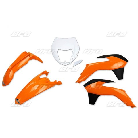 UFO KOMPLET PLASTIKÓW KTM EXC/EXCF '14-'16 Z OSŁONĄ LAMPY KOLOR OEM '14 (POMARAŃCZOWY/BIAŁY/CZARNY) (KT524E999) UFO KOMPLET PLASTIKÓW KTM EXC/EXCF '14-'16 Z OSŁONĄ LAMPY KOLOR OEM '14 (POMARAŃCZOWY/BIAŁY/CZARNY) (KT524E999)