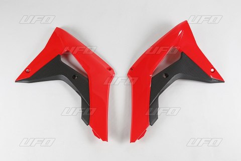 UFO OSŁONY CHŁODNICY HONDA CRF 250R '18-21, CRF 450R '17-'20 KOLOR OEM (CZERWONY/CZARNY) UFO OSŁONY CHŁODNICY HONDA CRF 250R '18-21, CRF 450R '17-'20 KOLOR OEM (CZERWONY/CZARNY)