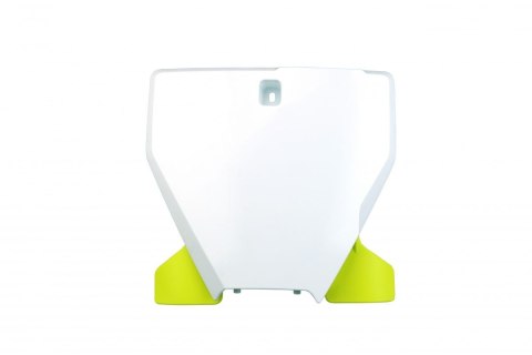 UFO TABLICA NA NUMER STARTOWY Z POSZERZENIEM HUSQVARNA TC 125/250, FC 250/350/450 '19-21, KOLOR BIAŁY '20-21 UFO TABLICA NA NUMER STARTOWY Z POSZERZENIEM HUSQVARNA TC 125/250, FC 250/350/450 '19-21, KOLOR BIAŁY '20-21