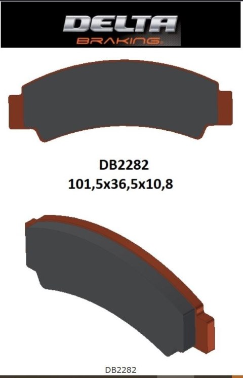 DELTA BRAKING KLOCKI HAMULCOWE KH726 CF MOTO C-FORCE 400/450/500/600 '17-21, Z-FORCE 950/1000 '18-21, U-FORCE 1000 '19-21 PRZÓD DELTA BRAKING KLOCKI HAMULCOWE KH726 CF MOTO C-FORCE 400/450/500/600 '17-21, Z-FORCE 950/1000 '18-21, U-FORCE 1000 '19-21 PRZÓD
