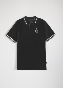 DIVERSE (2025) KOSZULKA POLO DKR POLO M 24 KOLOR CZARNY ROZMIAR L