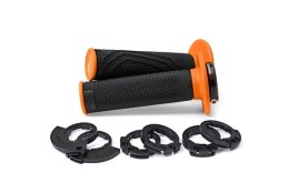 DOMINO MANETKI (GRIPY) OFF ROAD D-LOCK 2T / 4T (Z ADAPTERAMI ROLGAZU - KTM, HUSQVARNA, GASGAS, HONDA, KAWASAKI, SUZUKI, YAMAHA I