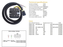 DZE REGULATOR NAPIĘCIA POLARIS ACE 325 EFI '14-'16; 570 EFI '15-'16; 900 '16; RZR 570/900 '12; RZR 1000 EFI '15; (50A) (OEM 4013
