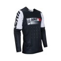 LEATT KOSZULKA MOTO 4.5 LITE JERSEY BLACK KOLOR CZARNY/BIAŁY ROZMIAR M