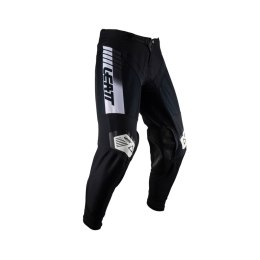 LEATT SPODNIE MOTO 4.5 PANT BLACK KOLOR CZARNY/BIAŁY ROZMIAR XL