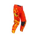 LEATT ZESTAW (KOMPLET) KOSZULKA + SPODNIE MOTO RIDE KIT 3.5 CITRUS KOLOR POMARAŃCZOWY/ŻÓŁTY FLUO ROZMIAR S
