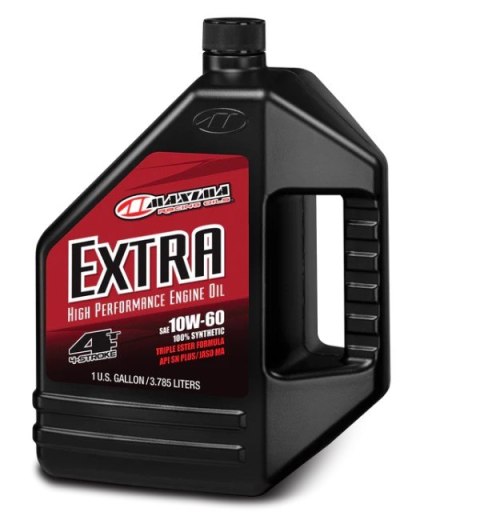 MAXIMA RACING OILS OLEJ SILNIKOWY EXTRA 10W60 100% SYNTHETIC 3.785 LITRY (4) (AKC)