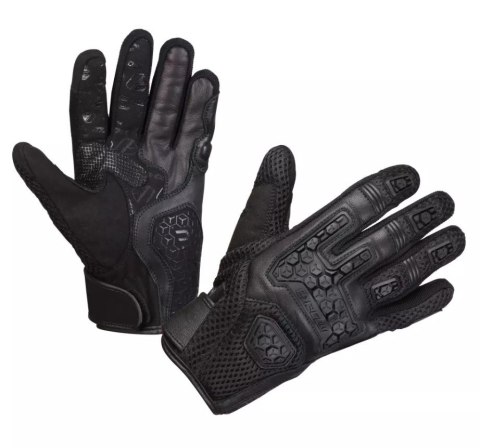 MODEKA RĘKAWICE SKÓRZANE DRACON KOLOR CZARNY ROZMIAR 11
