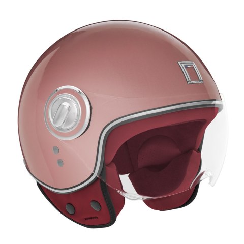 NOX PROMOCJA PREMIUM KASK OTWARTY JET IDOL SOLID KOLOR RÓŻOWY/ZŁOTY ROZMIAR XS