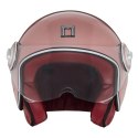 NOX PROMOCJA PREMIUM KASK OTWARTY JET IDOL SOLID KOLOR RÓŻOWY/ZŁOTY ROZMIAR XS