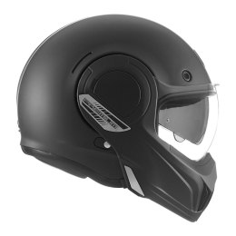 NOX PROMOCJA PREMIUM KASK SZCZĘKOWY (SZCZĘKA DO TYŁU) Z BLENDĄ STRATOS KOLOR CZARNY MAT ROZMIAR XS