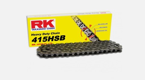 RK ŁAŃCUCH NAPĘDOWY 415HSB-136 ZAPINKA (CL) W ZESTAWIE KOLOR STANDARD (POJEMNOŚĆ: DO 110 CCM) (18,3 KN)