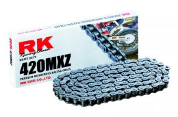 RK ŁAŃCUCH NAPĘDOWY (MOTOCROSS) 420MXZ-140 ZAPINKA (CL) W ZESTAWIE KOLOR STANDARD (POJEMNOŚĆ: DO 150 CCM) (22,2 KN)