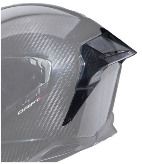 CABERG CZĘŚCI TYLNY SPOILER DO KASKU DRIFT EVO PRO KOLOR SMOKE - DYMIONY