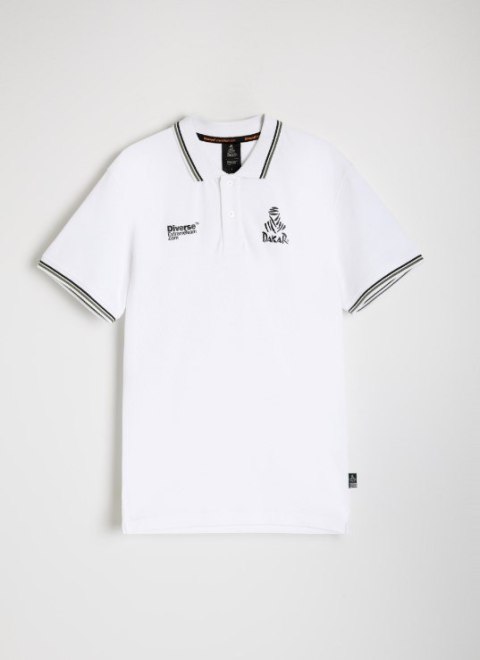 DIVERSE PROMOCJA KOSZULKA POLO DKR P 07 KOLOR BIAŁY ROZMIAR XL