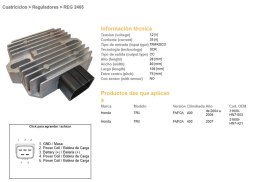 DZE REGULATOR NAPIĘCIA HONDA TRX 400 FOUR TRAX '04-'07; TRX 400 RANCHER '04-'07; TRX 450 FE/FM FOREMAN '02-'04 (35A) (31600-HN7-
