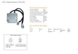 DZE REGULATOR NAPIĘCIA SUZUKI LT-A 700 KING QUAD '05-'07 (32800-41F10) MOSFET (50A)