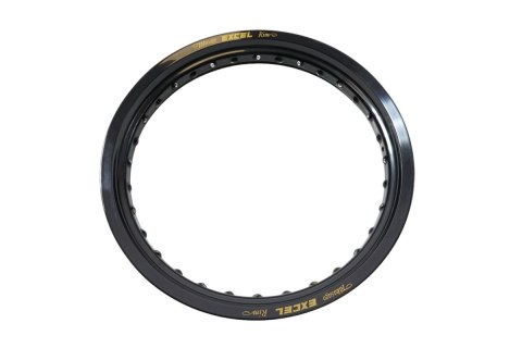 EXCEL (H) FELGA/OBRĘCZ 18 X 2,50 HONDA AFRICA TWIN CRF1000L '17-, PIASTA OEM - TYŁ KOLOR CZARNY (NA ZAMÓWIENIE)