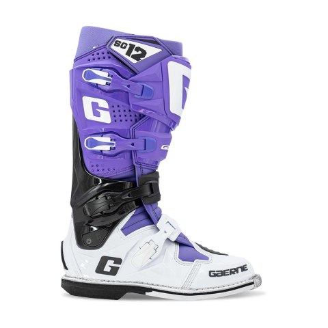 GAERNE BUTY CROSS/ENDURO MODEL SG-12 LIMITED EDITION (EDYCJA LIMITOWANA) BLACK/PURPLE/WHITE KOLOR CZARNY/FIOLETOWYBIAŁY ROZMIAR GAERNE BUTY CROSS/ENDURO MODEL SG-12 LIMITED EDITION (EDYCJA LIMITOWANA) BLACK/PURPLE/WHITE KOLOR CZARNY/FIOLETOWYBIAŁY ROZMIAR