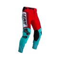 LEATT SPODNIE MOTO 5.5 I.K.S FUEL KOLOR NIEBIESKI/CZERWONY ROZMIAR L