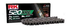 RK ŁAŃCUCH NAPĘDOWY 520XRE-122 (XW-RING) ZAKUWKA (CLF) W ZESTAWIE KOLOR STANDARD (POJEMNOŚĆ: DO 800 CCM) (36,5 KN)
