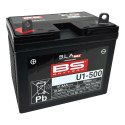 BS 2025/08 AKUMULATOR U1-500 MAX (FA) 12V 30AH 195X125X176 BEZOBSŁUGOWY - ZALANY (ZWIĘKSZONY PRĄD ROZRUCHOWY) (500A) ATV / UTV P