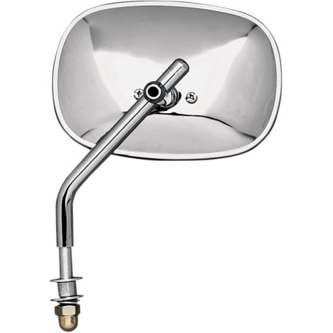 EMGO 2025/02 LUSTERKO HARLEY-DAVIDSON PRAWE / LEWE (128MM X 86MM) CHROMOWANE